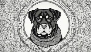 Rottweiler Coloring Pages