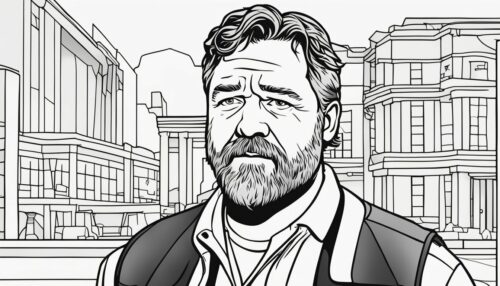 Russell Crowe Coloring Pages