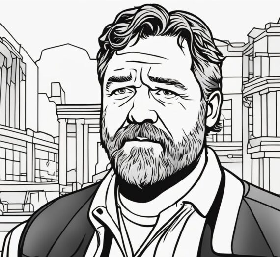 Russell Crowe Coloring Pages: 10 Free Colorings Book