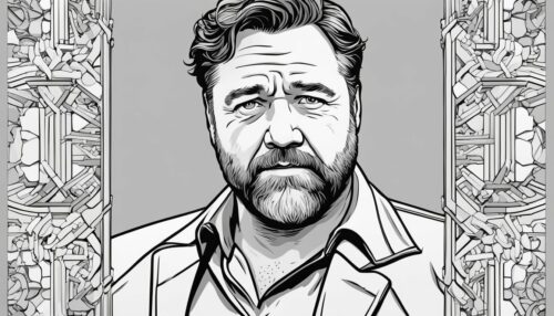 Russell Crowe Coloring Pages