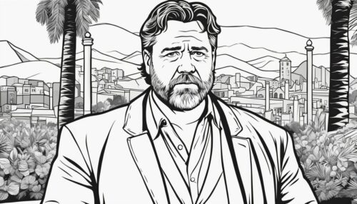 Russell Crowe Coloring Pages