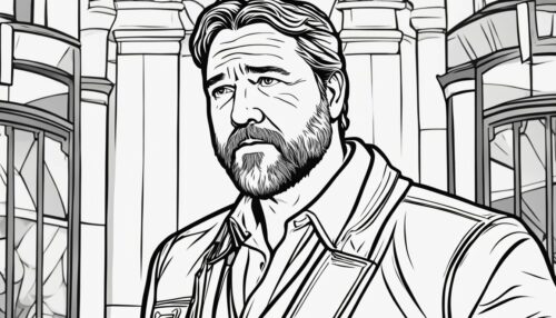 Russell Crowe Coloring Pages