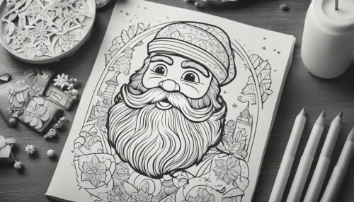 Santa Claus Coloring Pages