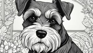 Miniature Schnauzer Coloring Pages