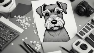 Miniature Schnauzer Coloring Pages