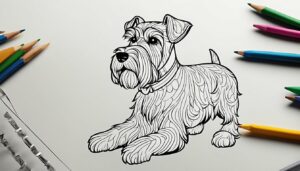 Schnauzer Coloring Pages