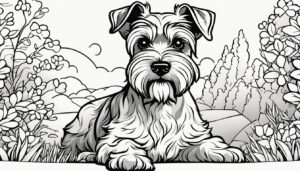 Schnauzer Coloring Pages