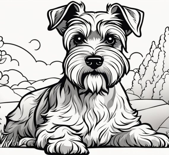Schnauzer Coloring Pages: 25 Colorings Book