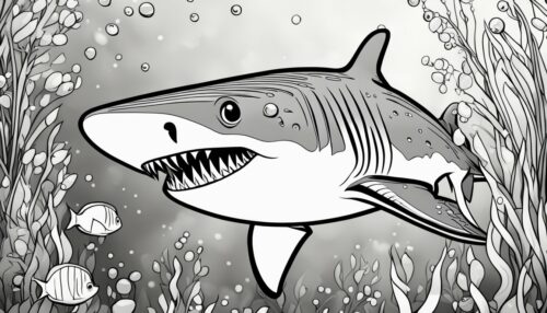 Shark Tale Coloring Pages for Kids