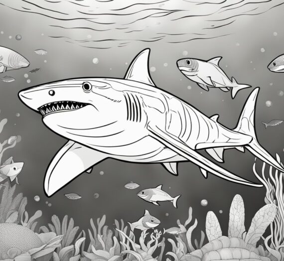 Shark Tale Coloring Pages: 28 Free Printable Sheets for Kids