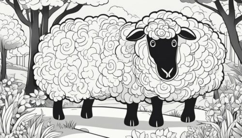 How to Print and Use Sheep Coloring Pages