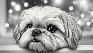 Video Game Themed Shih Tzu Coloring Pages