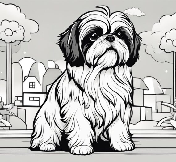 Shih Tzu Coloring Pages: 10 Colorings Book