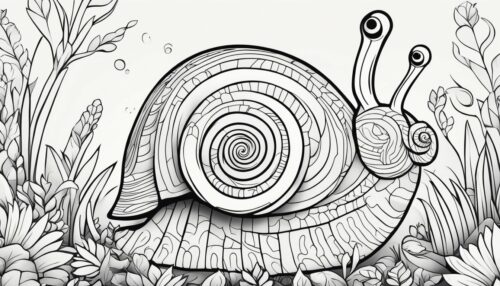Printable Snail Coloring Pages