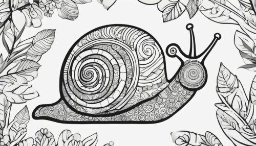Snail Coloring Sheets