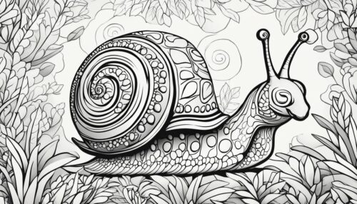 Snail Coloring Pages