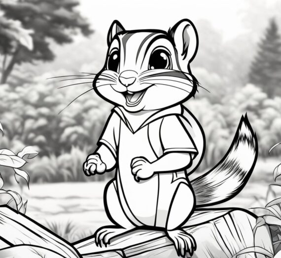 Squirrels Coloring Pages: 11 Free Colorings Book