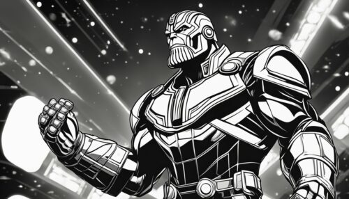 Thanos Avenger Coloring Pages