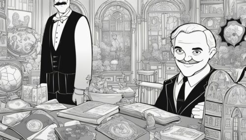 Nature-Inspired Addams Family Coloring Pages
