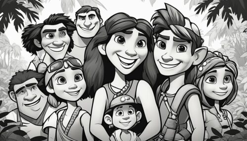 The Croods Coloring Pages