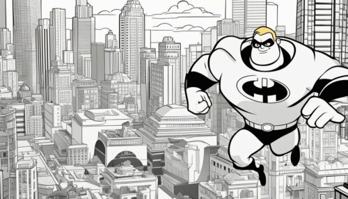 The Incredibles Coloring Pages