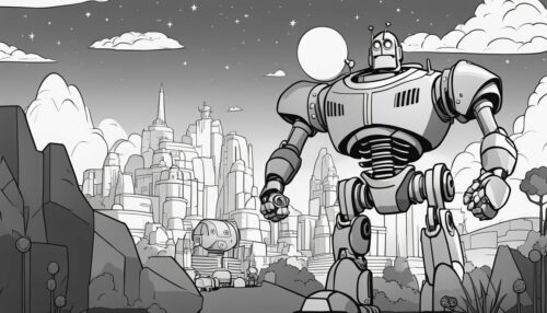 The Iron Giant Coloring Pages