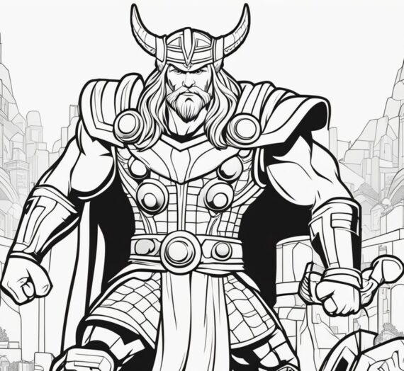 Thor Coloring Pages: 47 Free Printable Sheets