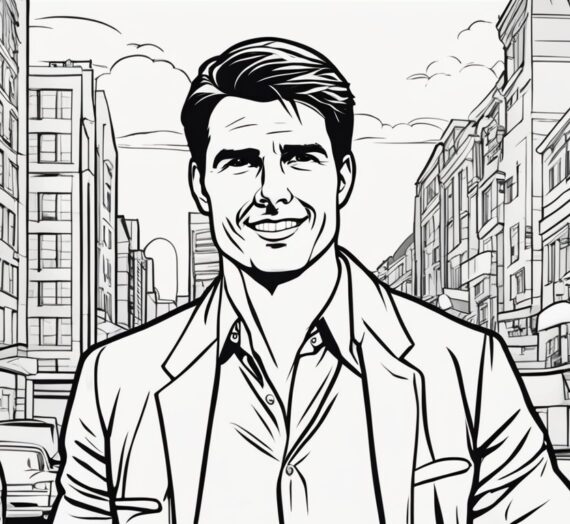 Tom Cruise Coloring Pages: 21 Free Printable Sheets