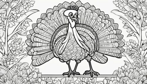 Turkey Animal Coloring Pages