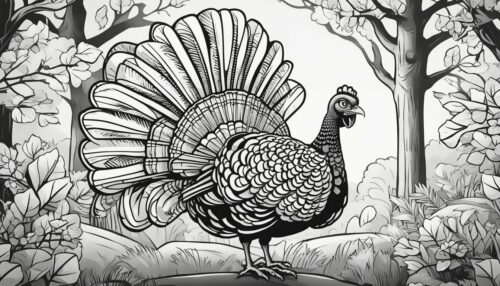 Turkey Animal Coloring Pages