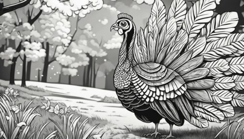 Turkey Animal Coloring Pages