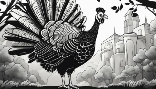Turkey Coloring Pages for Different Age Groups