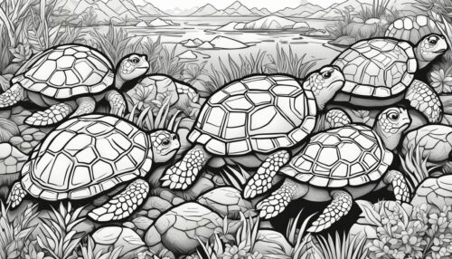 Types of Turtle Coloring Pages
