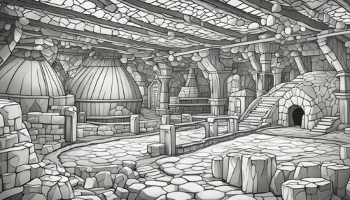 Wieliczka Salt Mine Coloring Pages