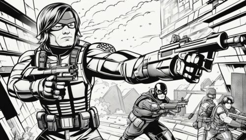 Winter Soldier Coloring Pages