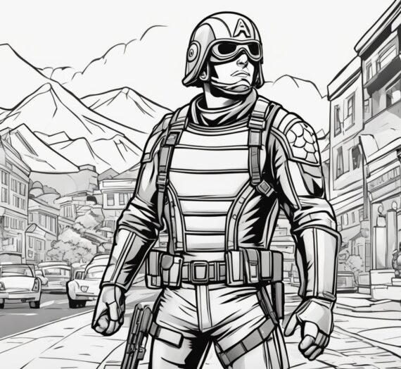 Winter Soldier Coloring Pages: 13 Free Colorings Book