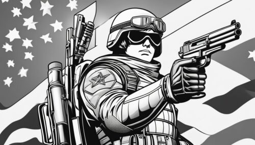 Winter Soldier Coloring Pages