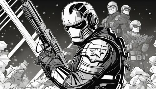 The Winter Soldier Coloring Pages