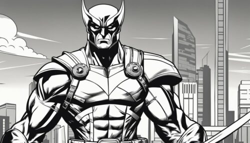 Wolverine Avenger Coloring Pages