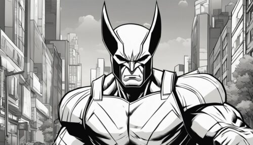 Printing and Downloading Wolverine Avenger Coloring Pages