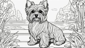 Yorkshire Terrier Coloring Pages
