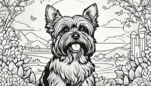 Types of Yorkshire Terrier Coloring Pages