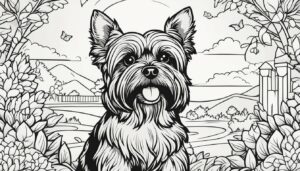 Types of Yorkshire Terrier Coloring Pages