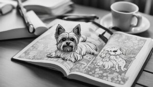 Yorkshire Terrier Coloring Pages