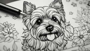 Yorkshire Terrier Coloring Pages