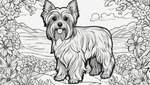 Overview of Yorkshire Terrier Coloring Pages