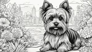 Overview of Yorkshire Terrier Coloring Pages