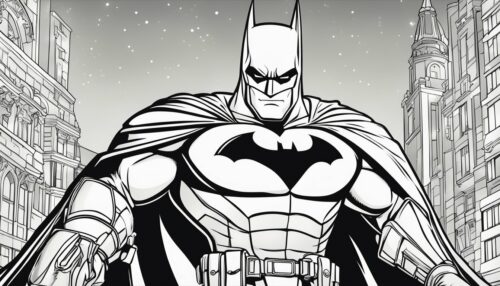 Types of Batman Coloring Pages
