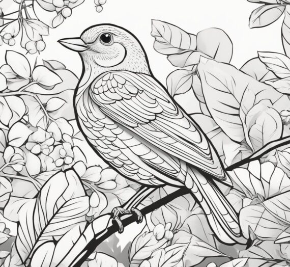 Coloring Pages Birds: 29 Free Colorings Book