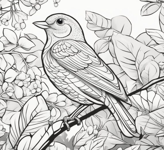 Coloring Pages Birds: 29 Free Colorings Book